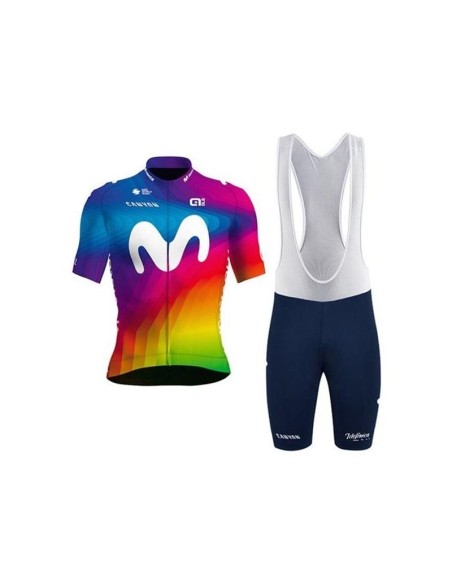 Ropa de ciclismo de verano con tirantes MOVISTAR al mejor precio