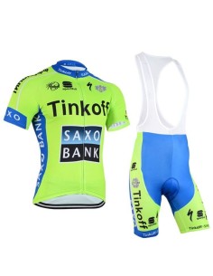 Equipación de Ciclismo de Verano Saxo Bank a Buen Precio