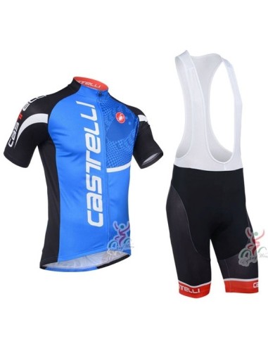 Ropa de ciclismo de verano Castelli con tirantes para pedalar cómodo