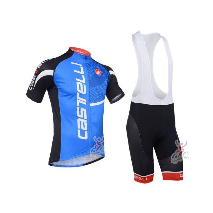 Ropa de ciclismo de verano Castelli con tirantes para pedalar cómodo
