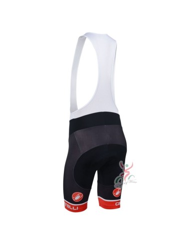Ropa de ciclismo de verano Castelli con tirantes para pedalar cómodo