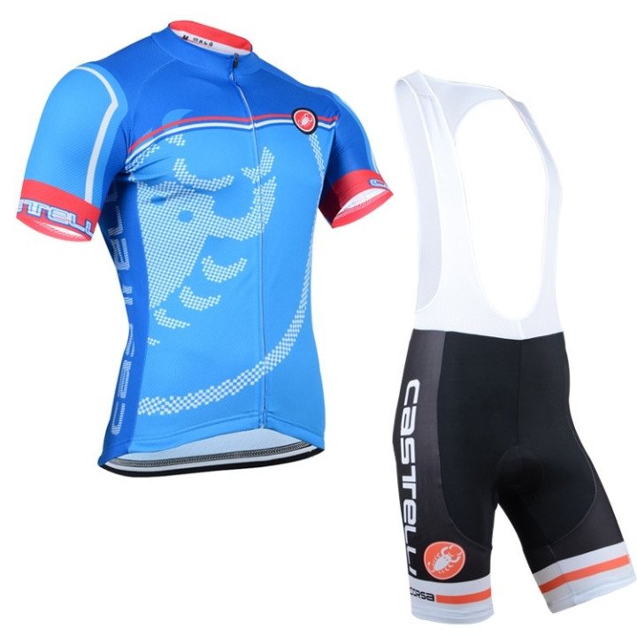 Ropa de ciclismo de verano Castelli con tirantes, cómoda y fresca para tus rutas