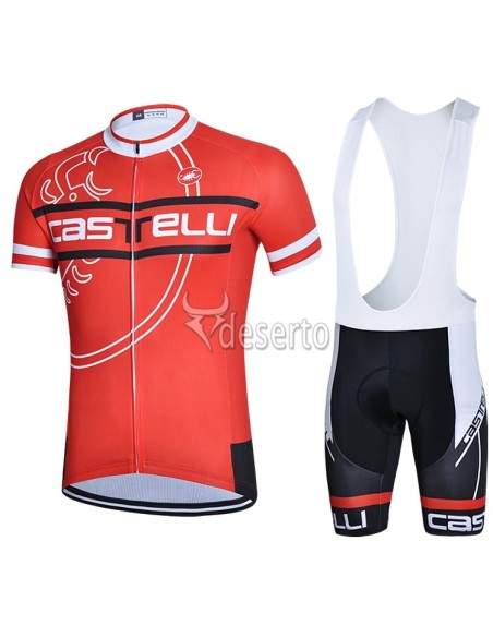 Ropa de ciclismo de verano con tirantes Castelli para disfrutar al máximo