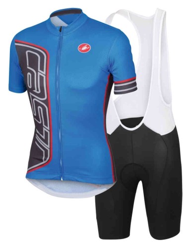Ropa de ciclismo Castelli para el verano con tirantes a buen precio