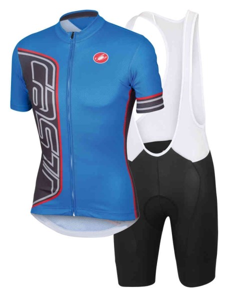 Ropa de ciclismo Castelli para el verano con tirantes a buen precio