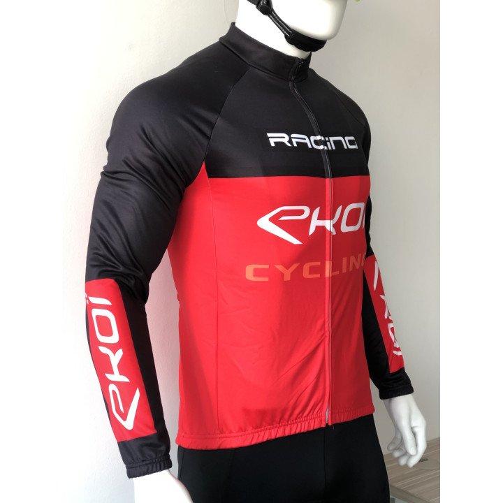 Maillot largo térmico Ekoi para ciclistas: comodidad y estilo en cada pedalada