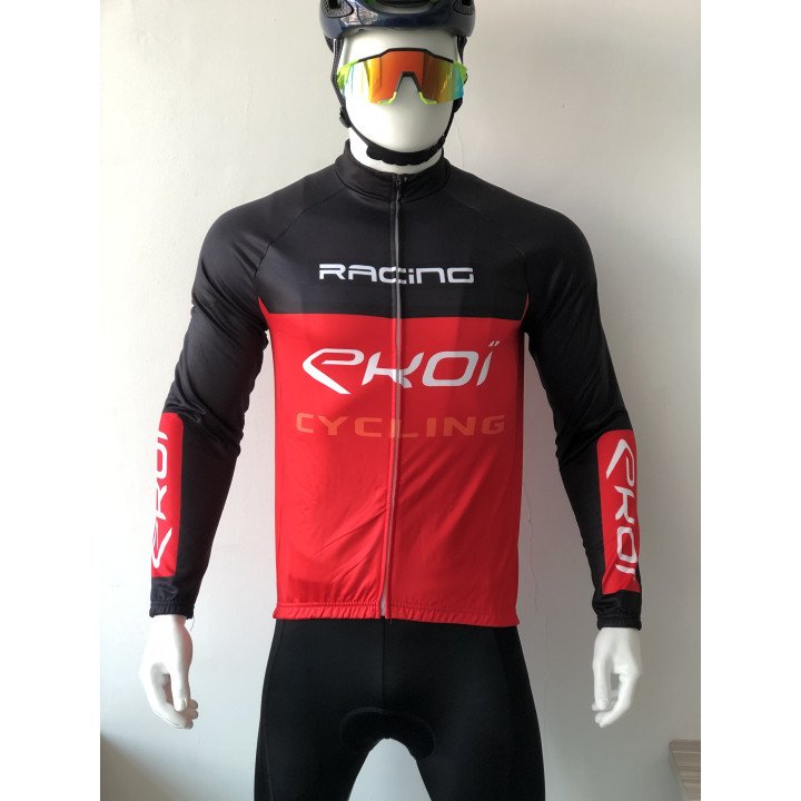 Maillot largo térmico Ekoi para ciclistas: comodidad y estilo en cada pedalada