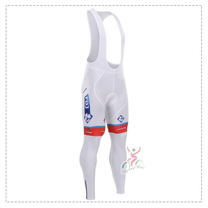 Culotte Largo  FDJ para Ciclismo: Comodidad y Estilo en Cada Pedalada