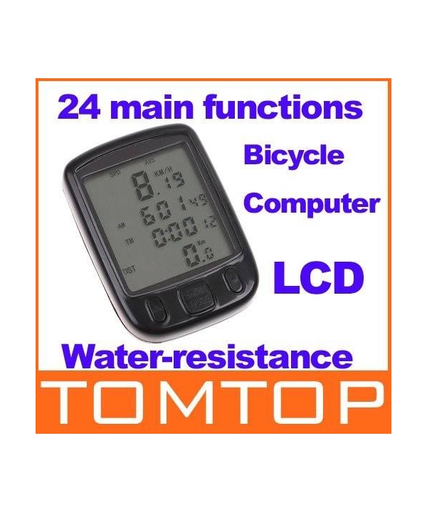 Cuenta Kilometros para Bicicleta con 24 Funciones