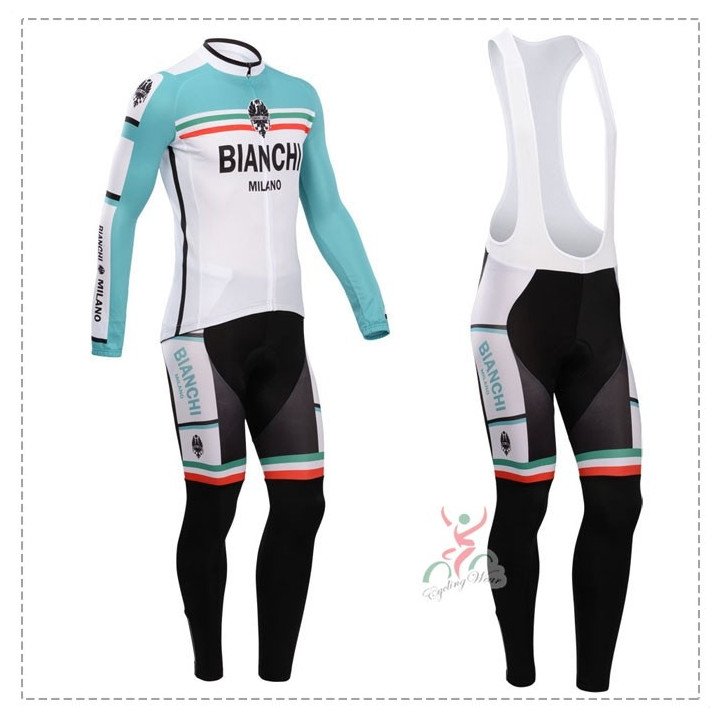 Ropa de ciclismo térmica Bianchi para estar cómodo en tus rutas