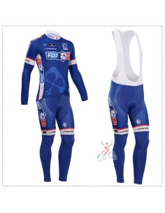 Ropa térmica de ciclismo FDJ para pedalear cómodo y fresco