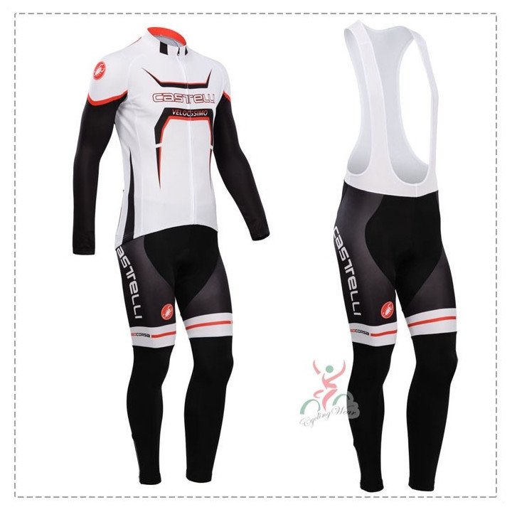 Ropa térmica de ciclismo Castelli para entrenar cómodo y a la moda
