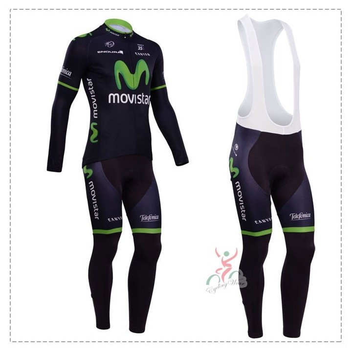 Ropa térmica de ciclismo Movistar para estar cómodo en tus rutas