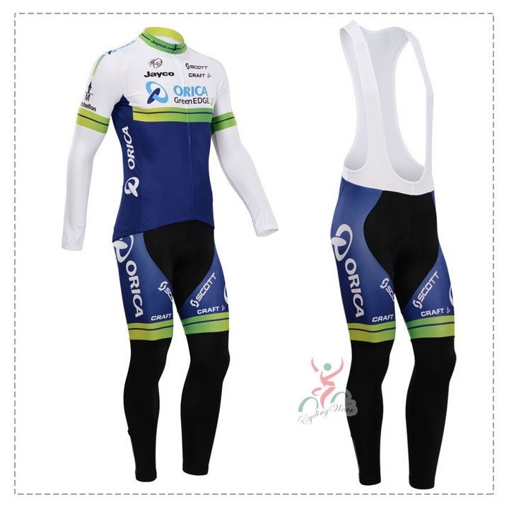 Ropa térmica de ciclismo Orica GreenEdge para estar cómodo en tus rutas