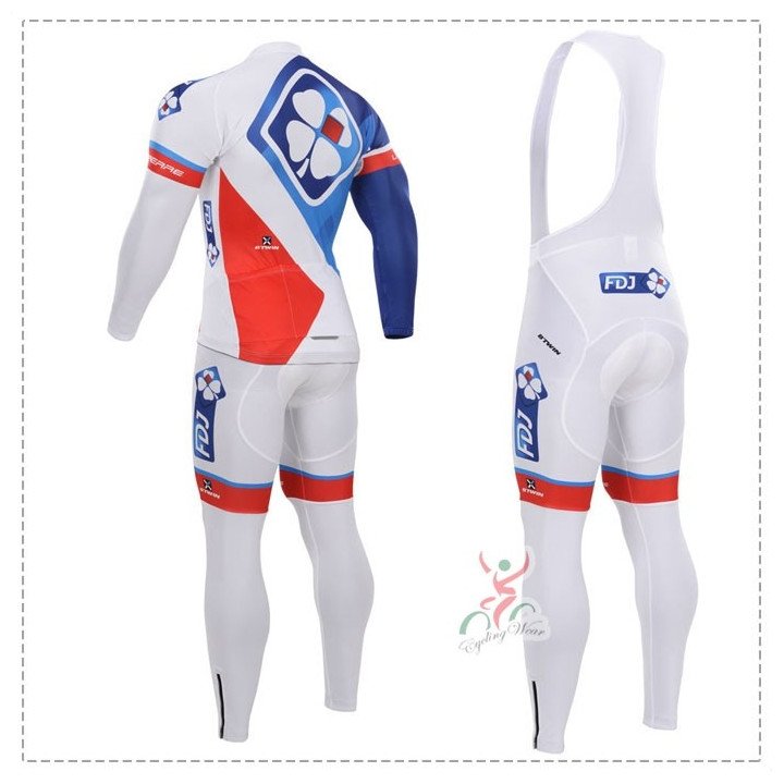 Ropa de ciclismo térmica FDJ para mantenerte cómodo en el camino