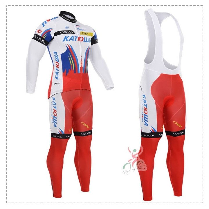 Ropa térmica de ciclismo Katusha para estar cómodo en tus rutas