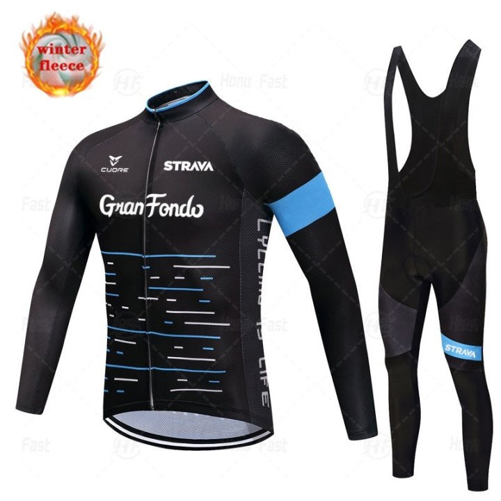 Ropa térmica de ciclismo STRAVA para estar cómodo en tus rutas