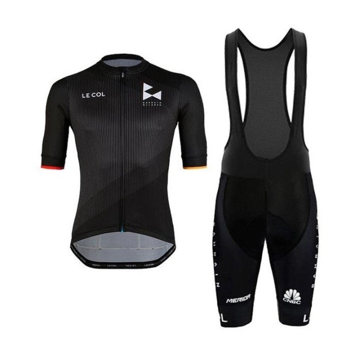 Ropa de ciclismo de verano con tirantes BAHRAIN LECOL y ALE a buen precio