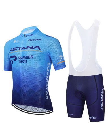 Ropa de ciclismo de verano con tirantes Astana Premier Tech a buen precio