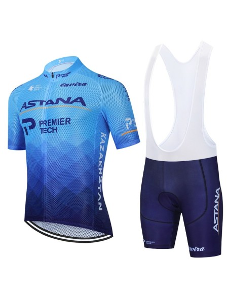 Ropa de ciclismo de verano con tirantes Astana Premier Tech a buen precio