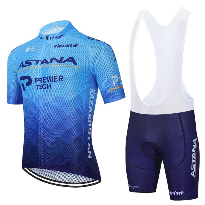 Ropa de ciclismo de verano con tirantes Astana Premier Tech a buen precio