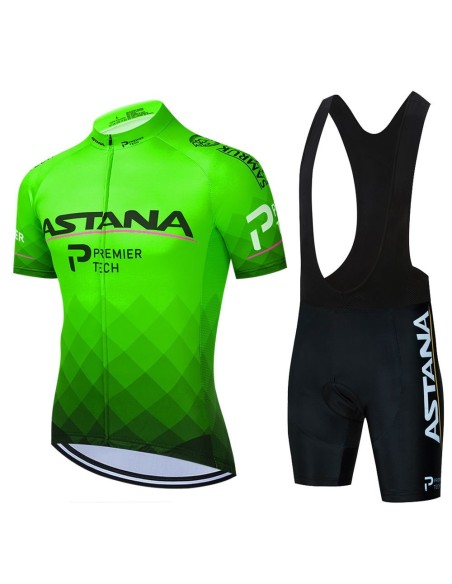 Ropa de ciclismo de verano Astana Premier Tech, ¡elige tu conjunto ideal!
