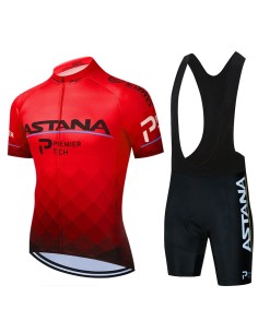 Ropa de ciclismo de verano con tirantes Astana Premier Tech a buen precio