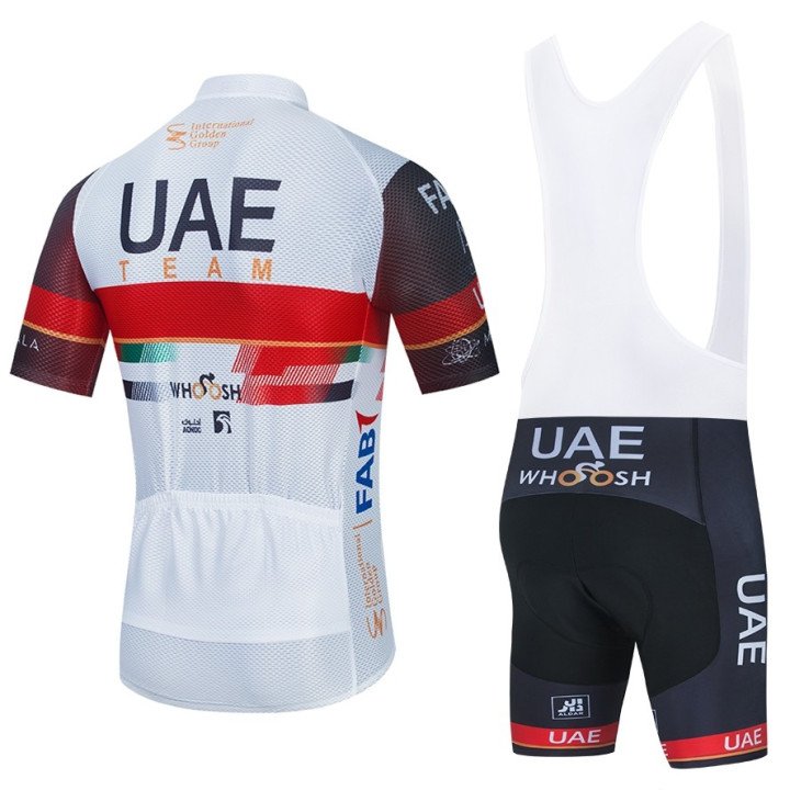 Ropa de ciclismo de verano UAE para disfrutar del pedaleo con estilo