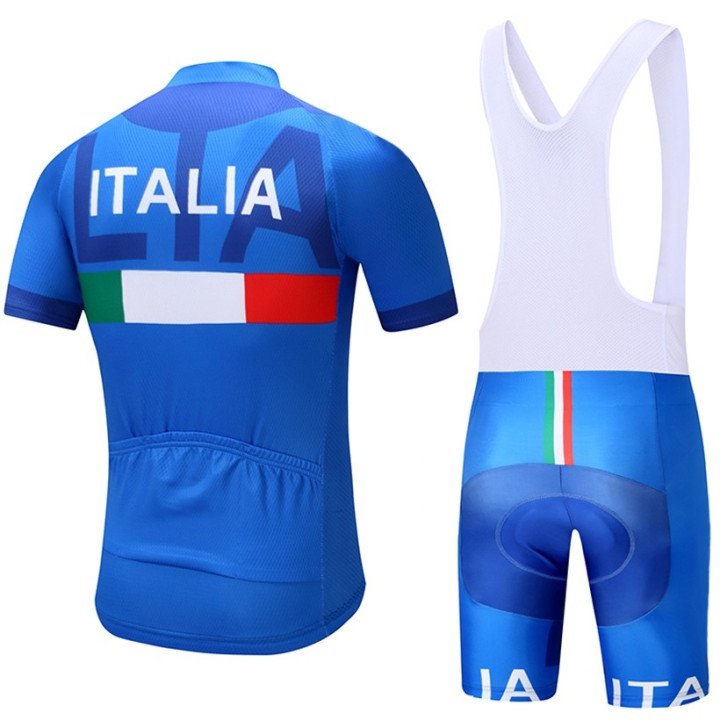 Conjunto de ciclismo de verano con tirantes Italia a buen precio