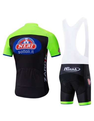 Ropa de ciclismo de verano con tirantes Italia Neri, comodidad y estilo para tus pedaleos