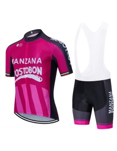 Ropa de ciclismo de verano con tirantes MANZANA Postobon a buen precio