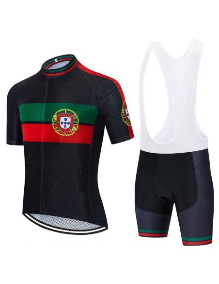 Ropa de ciclismo de verano con tirantes en Portugal, el conjunto ideal para tus paseos