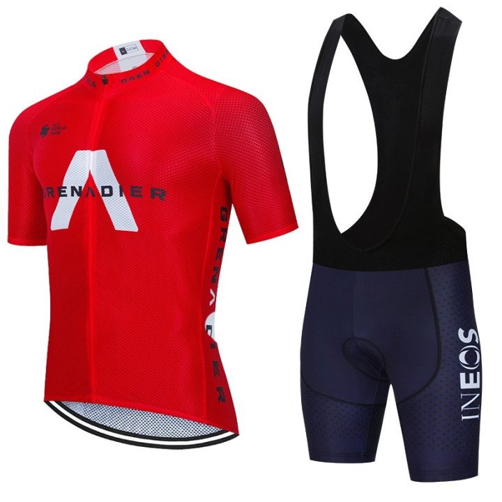 Ropa de ciclismo de verano Ineos Grenadier con tirantes a buen precio
