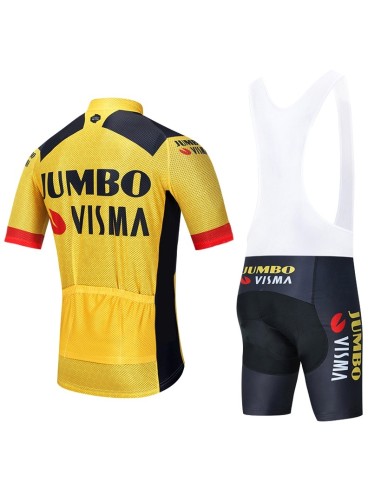 Ropa de ciclismo de verano JUMBO VISMA para estar cómodo y fresco