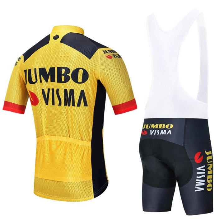 Ropa de ciclismo de verano JUMBO VISMA para estar cómodo y fresco