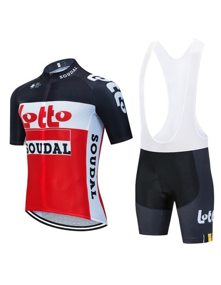 Ropa de ciclismo de verano Lotto Soudal con tirantes al mejor precio