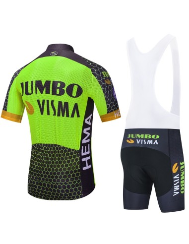 Ropa de ciclismo de verano JUMBO VISMA, confort y estilo para tus pedaleadas