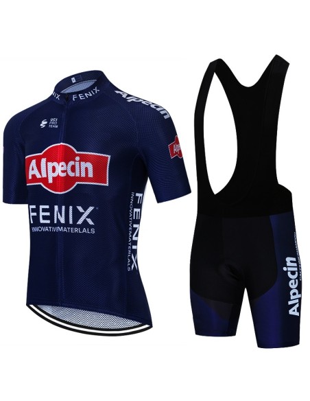 Ropa de ciclismo de verano Alpecin Fenix con tirantes a buen precio