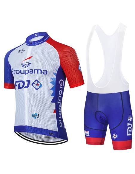 Ropa de ciclismo de verano con tirantes FDJ al mejor precio