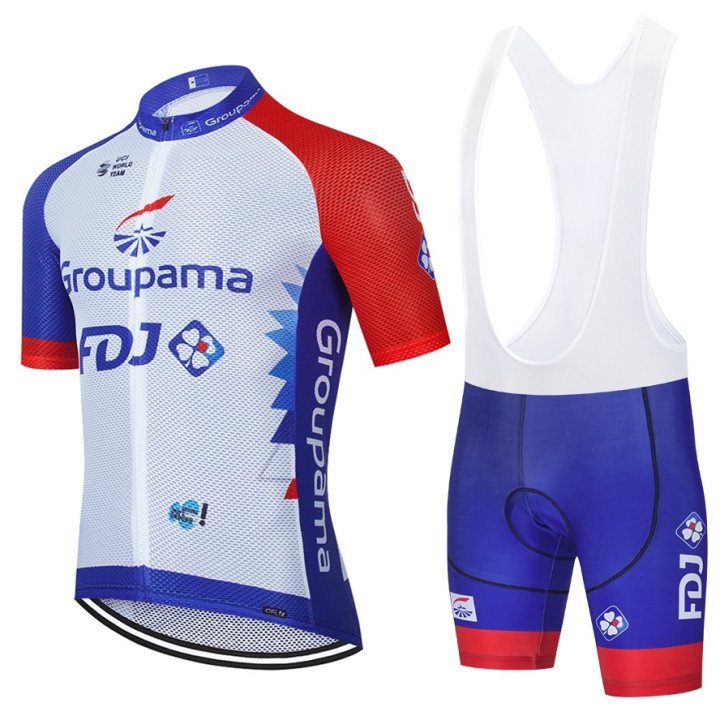 Ropa de ciclismo de verano con tirantes FDJ al mejor precio
