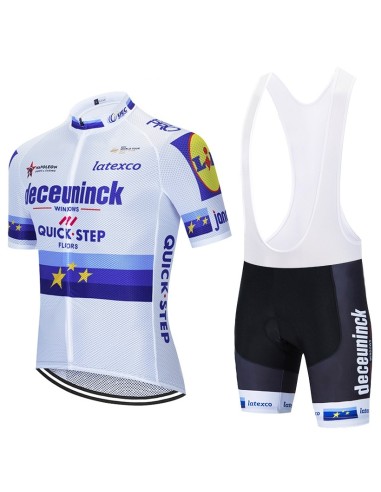 Ropa de ciclismo de verano con tirantes Deceuninck Quick Step para disfrutar al máximo