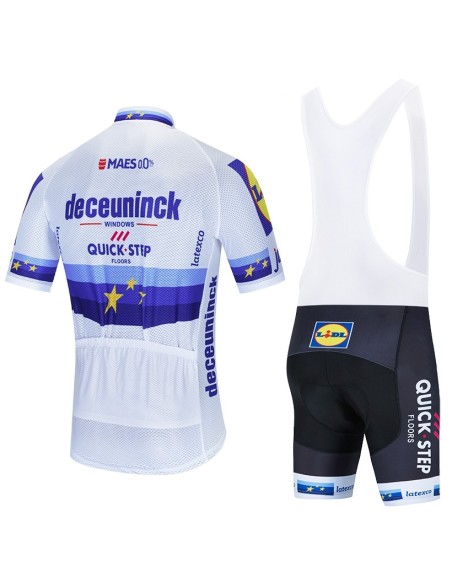 Ropa de ciclismo de verano con tirantes Deceuninck Quick Step para disfrutar al máximo