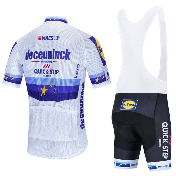 Ropa de ciclismo de verano con tirantes Deceuninck Quick Step para disfrutar al máximo