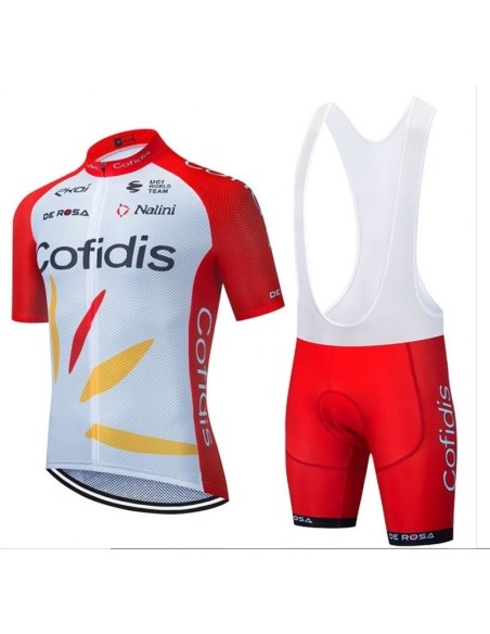 Ropa de ciclismo de verano con tirantes Cofidis a buen precio