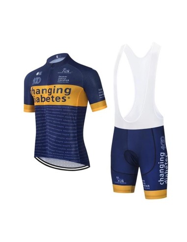 Ropa de ciclismo de verano con tirantes CHANGING DIABETES a buen precio