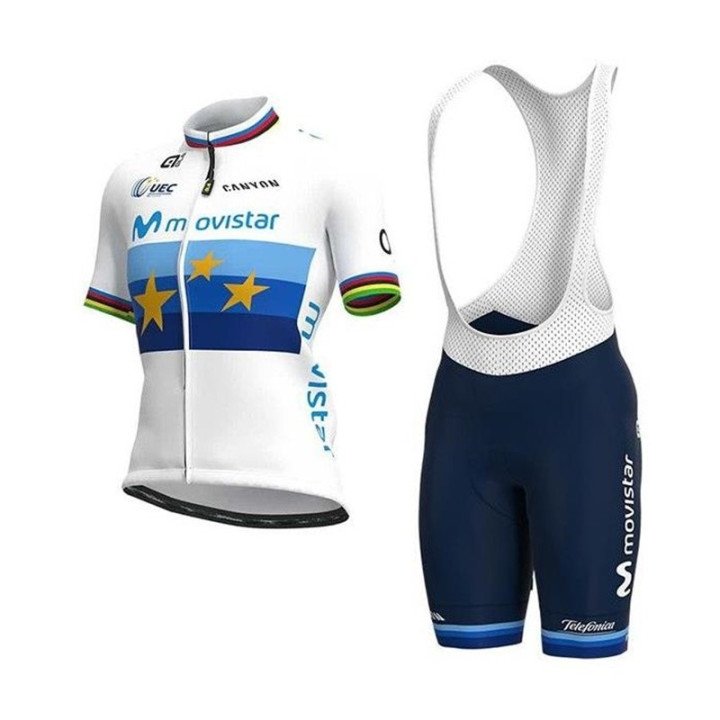 Ropa de ciclismo de verano Movistar: Confort y estilo para tus rutas