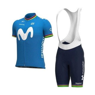 Ropa de ciclismo de verano con tirantes Movistar a buen precio