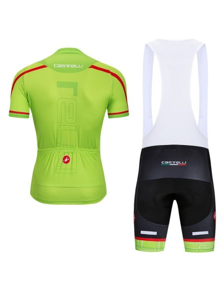 Equipación corta Castelli para ciclistas que buscan comodidad y estilo