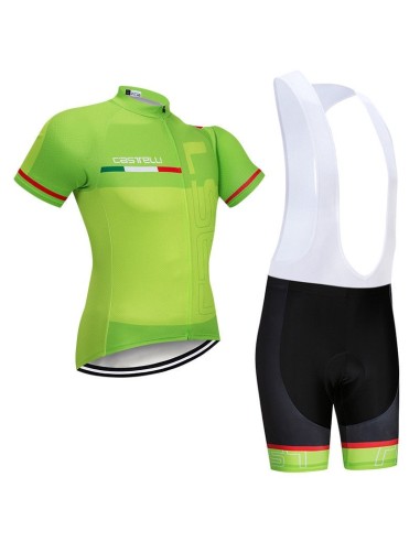 Equipación corta Castelli para ciclistas que buscan comodidad y estilo