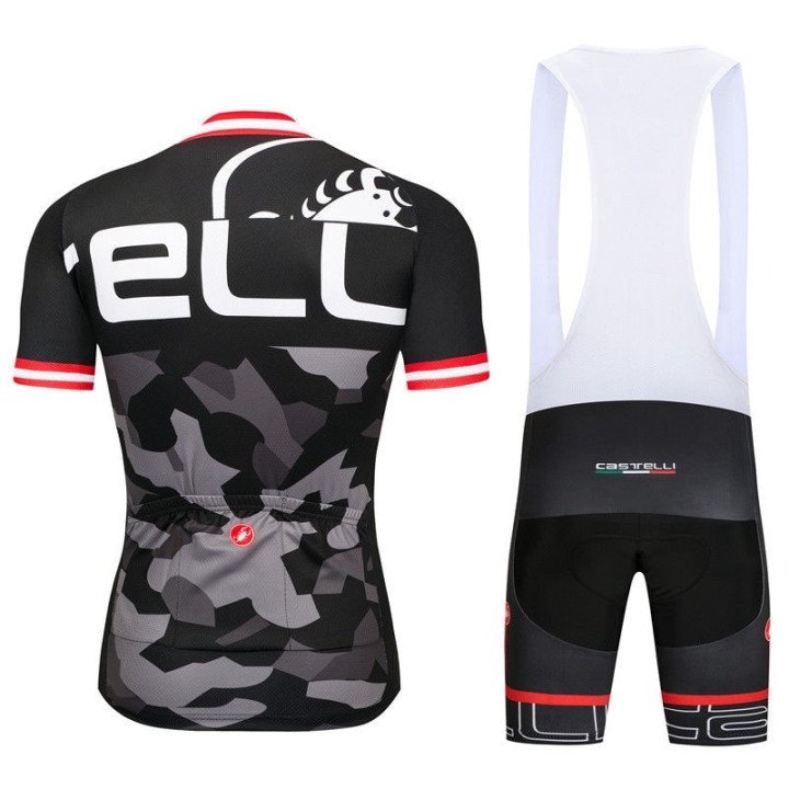 Equipación corta Castelli para ciclismo: comodidad y estilo a buen precio